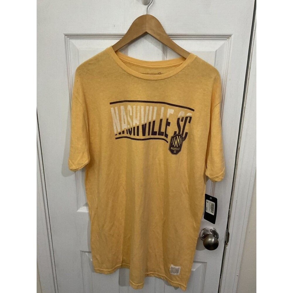 Nashville SC Yellow T-Shirt by The Original Retro Brand